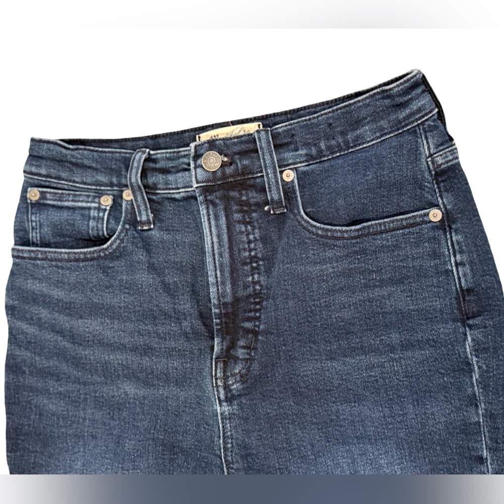 Madewell Perfect Vintage Jean women’s size 27 dark wash - Picture 4 of 9